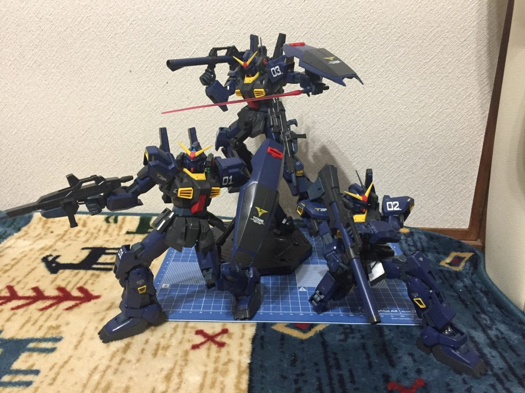 RX-178 ガンダムMk-Ⅱ(ティターンズ仕様)–4枚目/制作者：Chiyoko_Asakura 0630