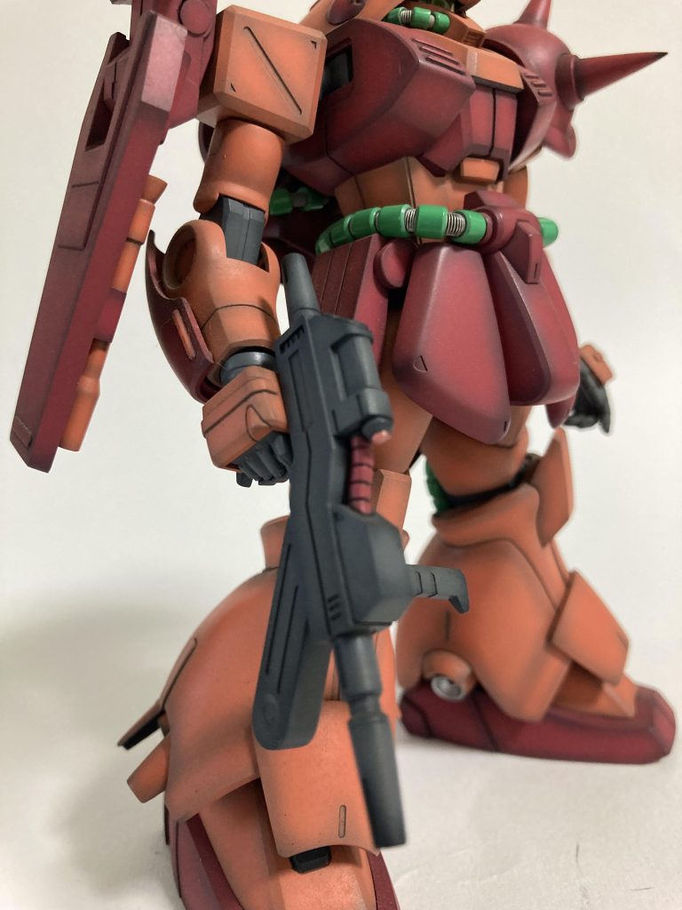 ライフルのスコープもHアイズ手首カバーを自作