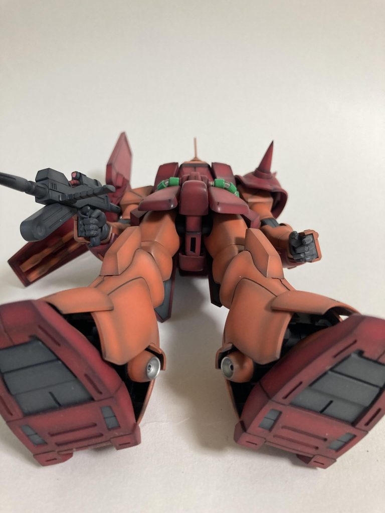 足裏も面倒な塗り分けポイント