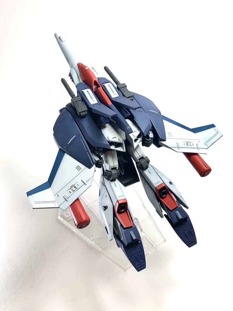 BWSは手抜きです😅合わせ目消ししてませんし、ウイングの色分けもシールです。