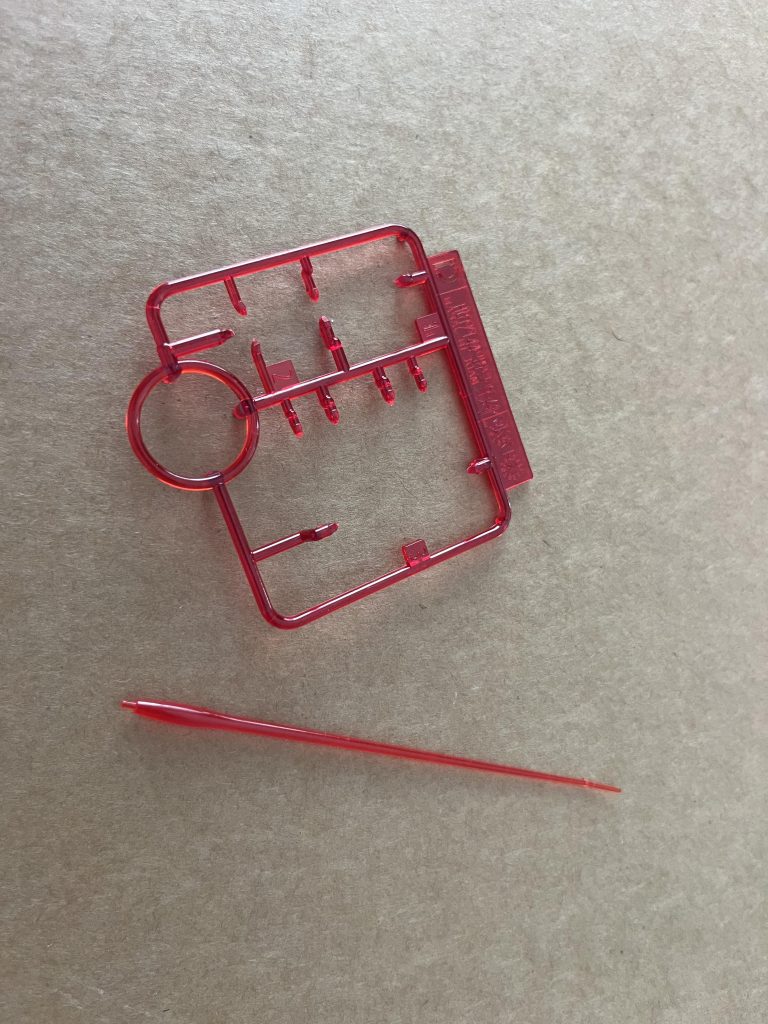 ビームライフルはこれを加工して作りました