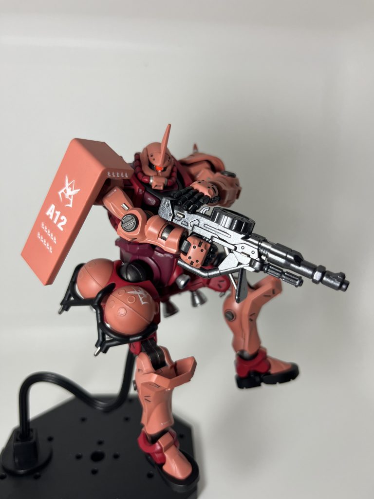 HG シャア専用ザク （軍警ザク)