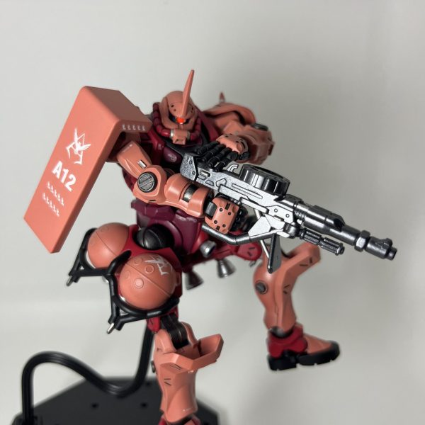 HG シャア専用ザク （軍警ザク)