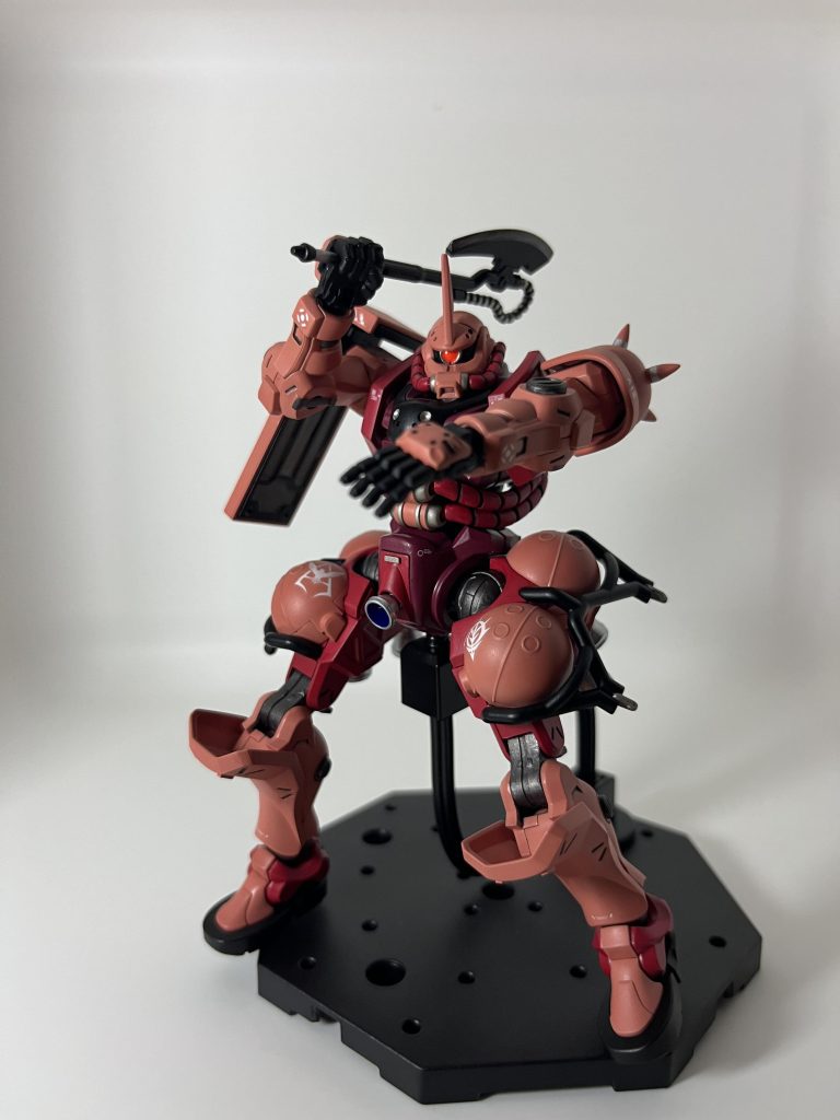 HG シャア専用ザク （軍警ザク)–5枚目/制作者：4児のパパ