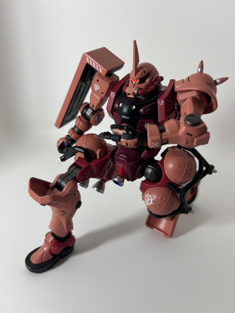 HG シャア専用ザク （軍警ザク)–2枚目/制作者：4児のパパ