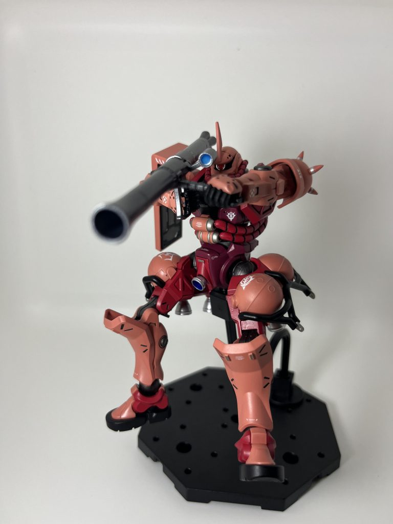 HG シャア専用ザク （軍警ザク)–3枚目/制作者：4児のパパ