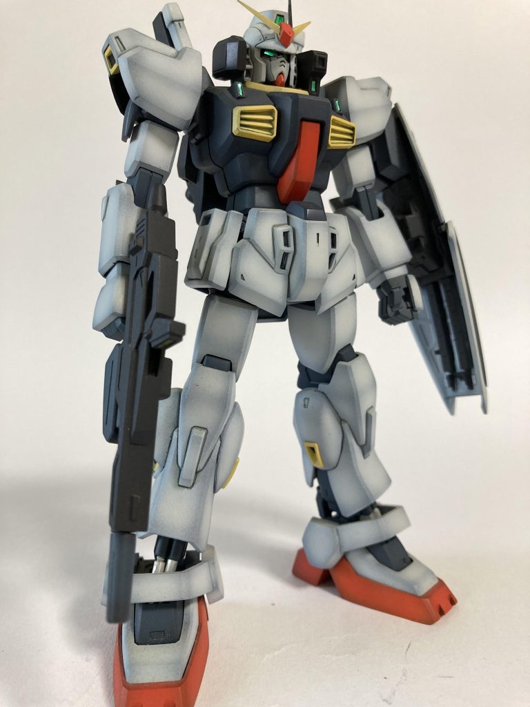 足首のシリンダーはアルミ材に交換スプリングで繋いであるので、足首の可動には影響ありません 