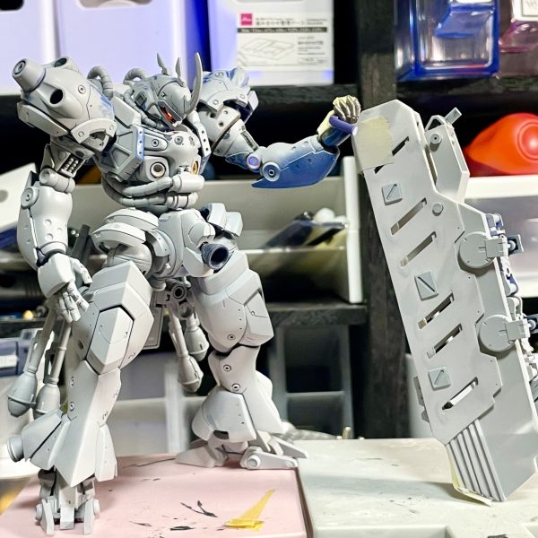 チェーンマインラック作りがなかなか終わりませんもうちょい整えてディテール入れたい今月中には完成させます、多分 （2枚目）