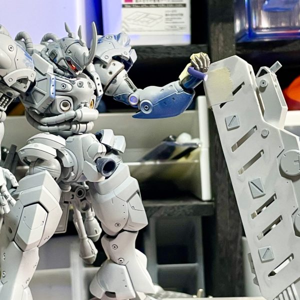 チェーンマインラック作りがなかなか終わりませんもうちょい整えてディテール入れたい今月中には完成させます、多分 （1枚目）