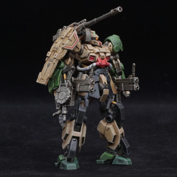 ガンダムアーティファクト023 ザクキャノン（ウェザリング）