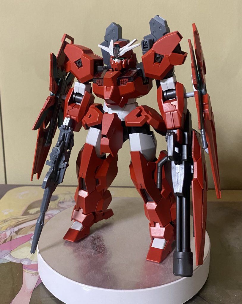 ホロライブのホロライブゲーマーズ所属 大神ミオ専用ガンダムルブリスウル(フルアームドカスタム)
