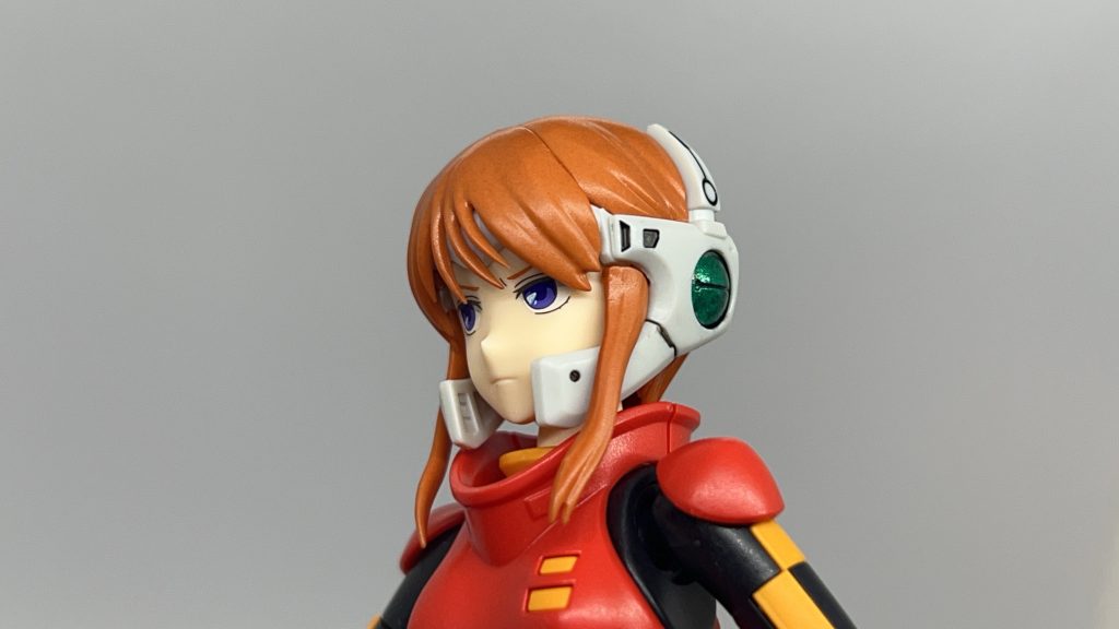 ヘッドギアもしっかり装着できています。