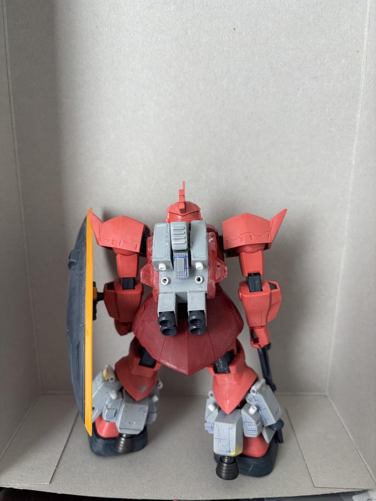 何とか形に出来たけど、塗装後のイメージができていない時。