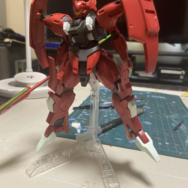 また意味のわからないモノを作ろうと思います。ダリルバルデの頭が黒騎士的なモノに見えたのでとりあえず作ってみます😅完全ノープランの遊びです。最近普通に作ってないです😭悪いクセです（5枚目）