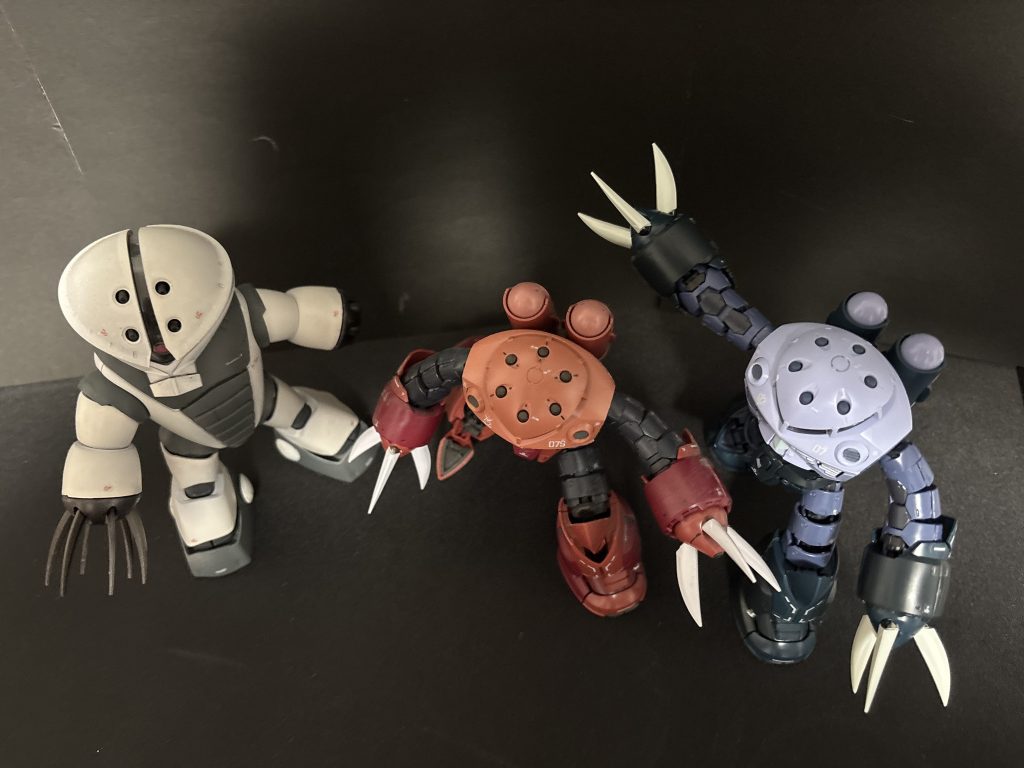 3体とも頭頂部かわいくないですか？笑