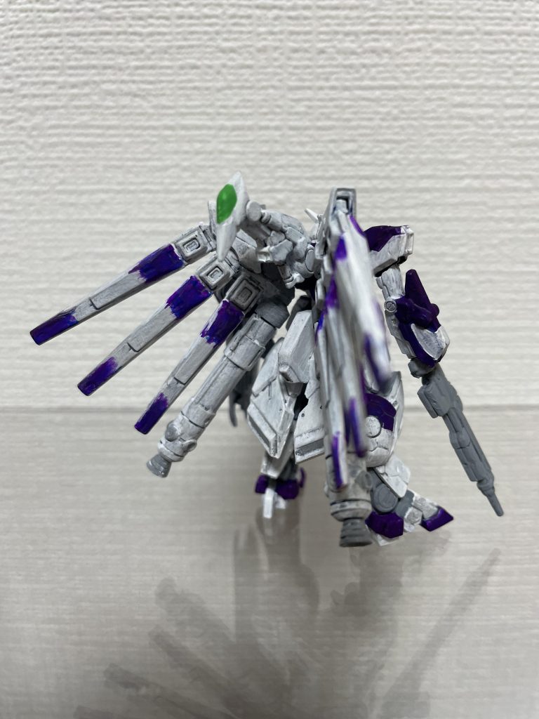 アクリルガッシュにワックスを混ぜると剥がれにくいとの情報を得たので試したが、効果は微妙。