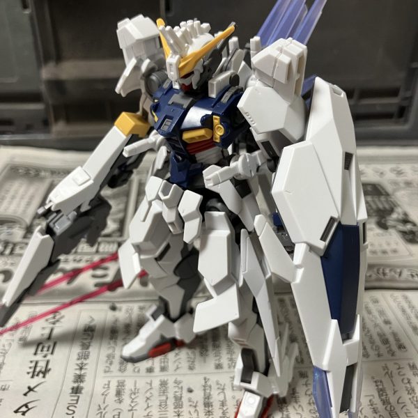 ガンダムジリウスはじめました！個人的に応援してるデザイナーさんが担当したMSなので気合い入れます。（1枚目）