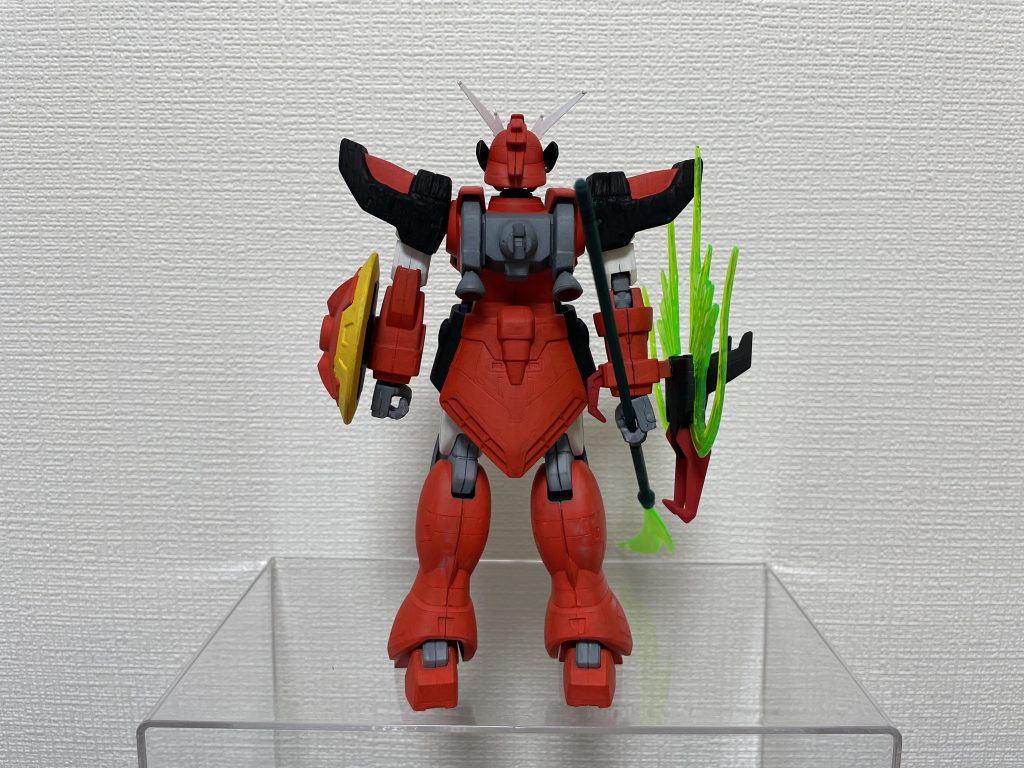 アクリルガッシュが元々つや消しでしたが、塗膜保護の為に、トップコート。