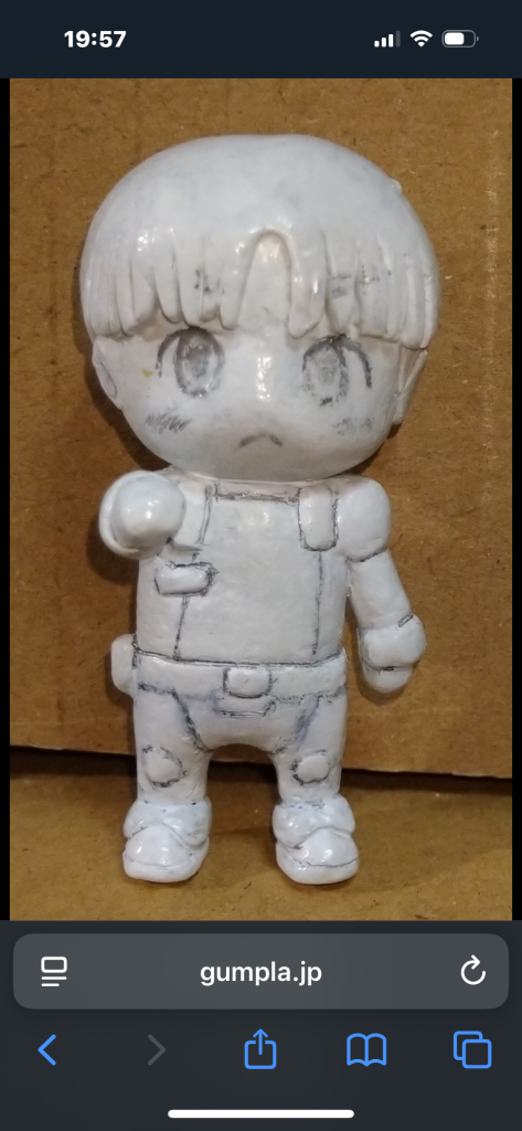  SD  ウッソ少年　 フルスクラッチ 主成分　　ポリパテ 