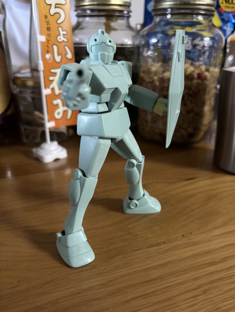 旧キット　の　破壊力　を　見よ！　ジム編　^_^–5枚目/制作者：あれっくす