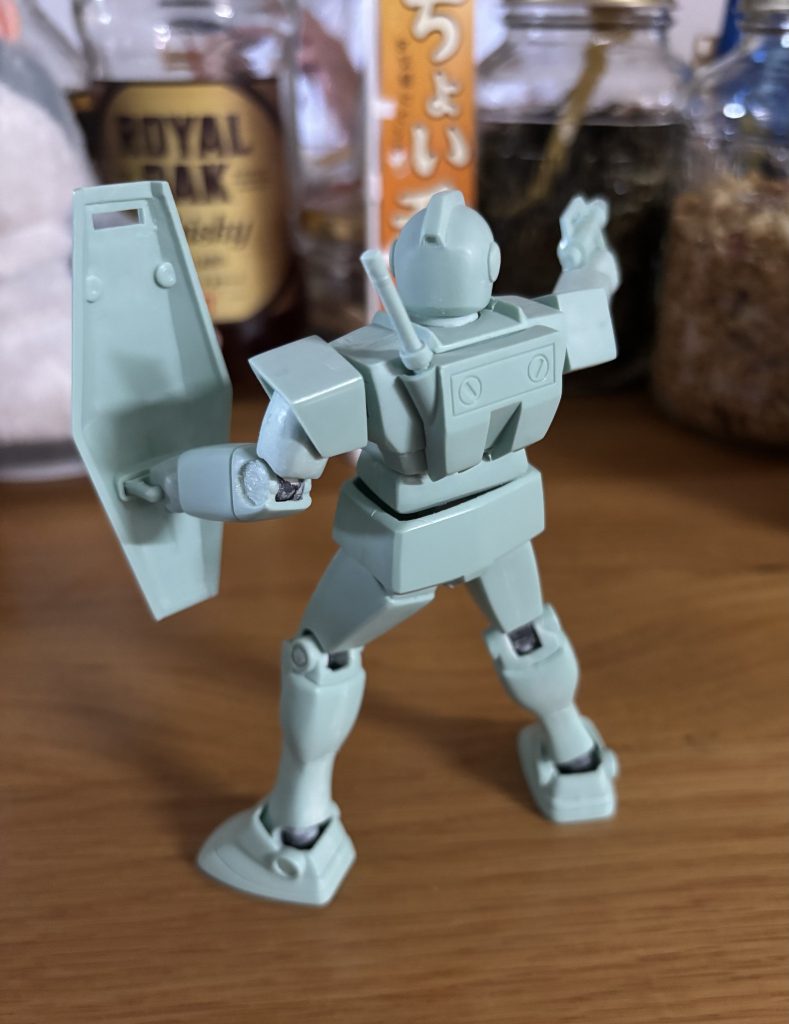 旧キット　の　破壊力　を　見よ！　ジム編　^_^–6枚目/制作者：あれっくす