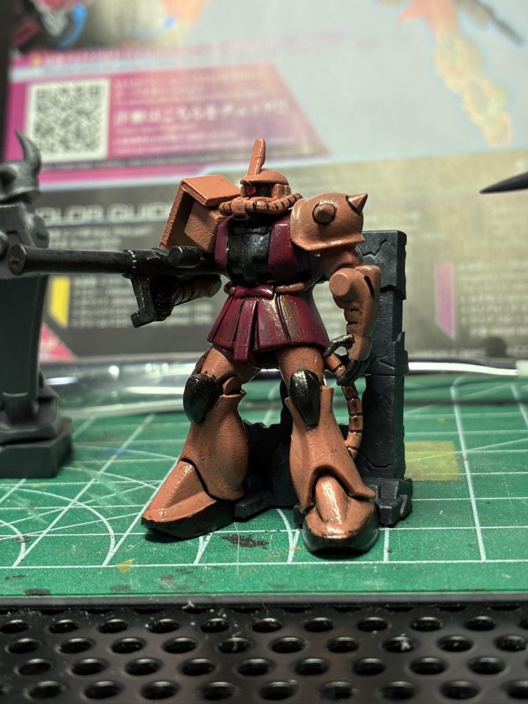 チョコサプ　シャアザク–2枚目/制作者：皇帝塩