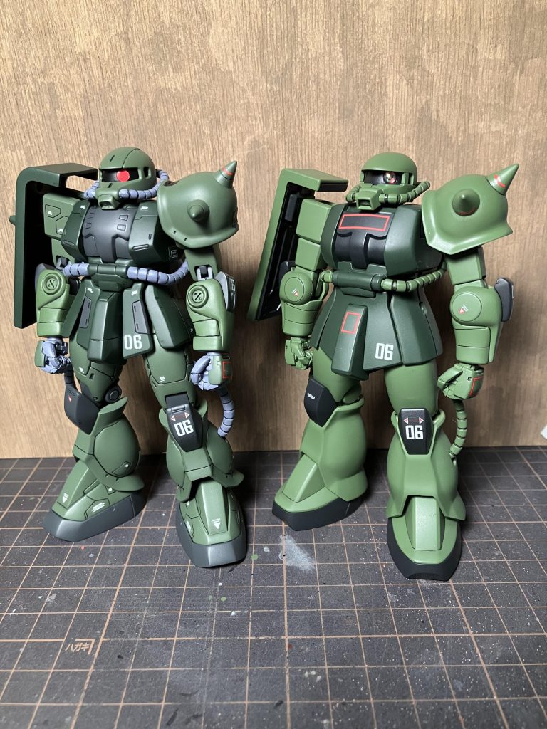 旧hgucと比較。スタイル良き