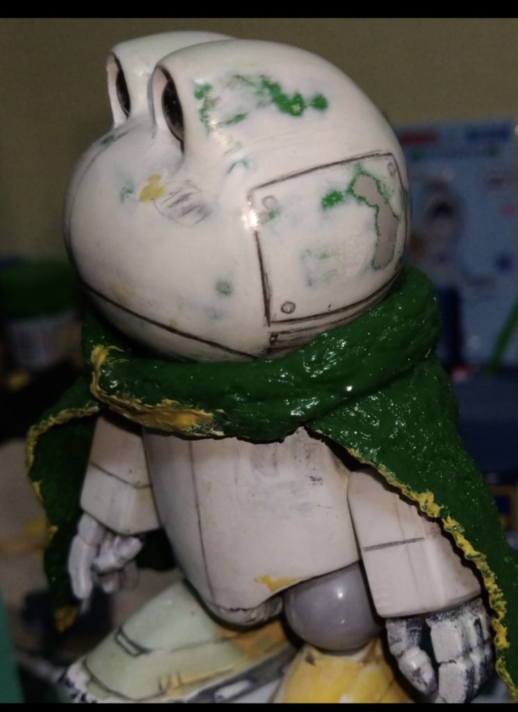 フルスクラッチ　カエル様（ガンプラミキシング要素有り)