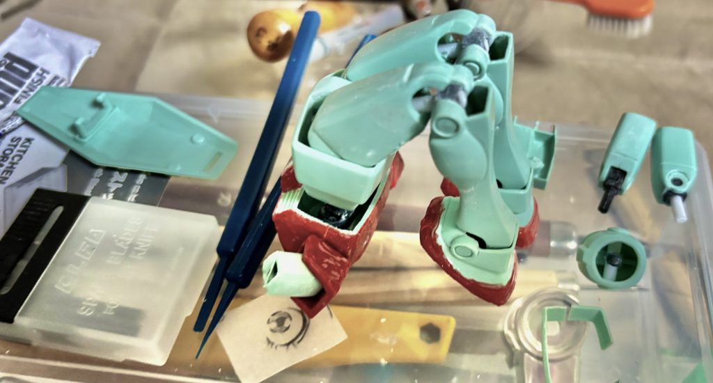 ジム　改修　再び　（旧キット）–4枚目/制作者：あれっくす