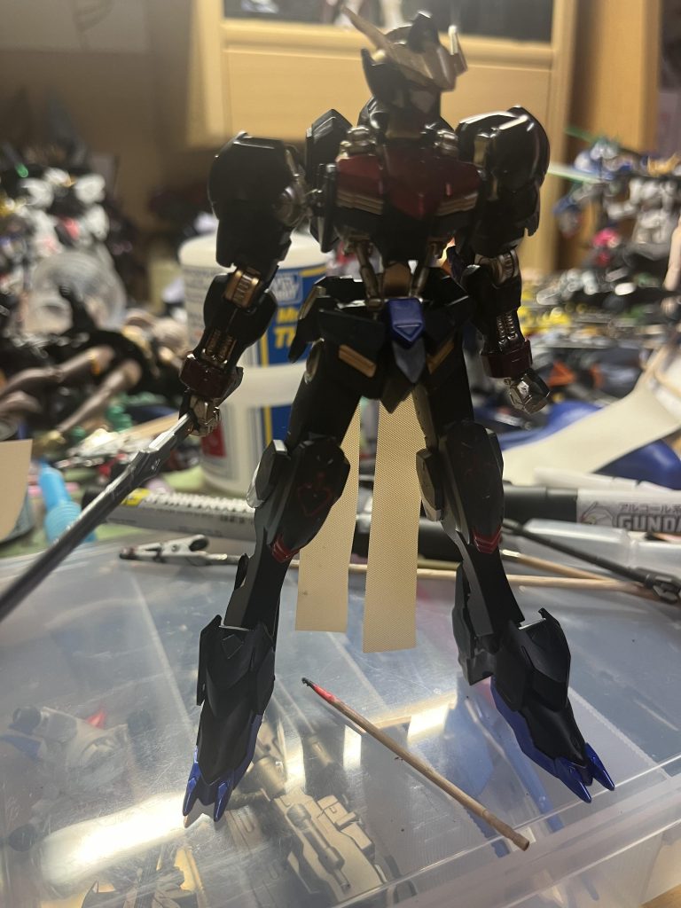 使用したキットは腕 HGヴィダール足 バルバトスルプスそれ以外 ガンダムバルバトスとなっています