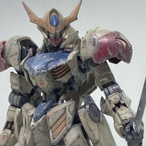 ガンダムバルバトスルプス 成形色ダメージ加工