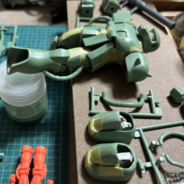 そのまんま素組み　量産型ザク　（仮）