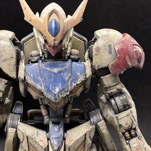 ガンダムバルバトスルプス 成形色ダメージ加工