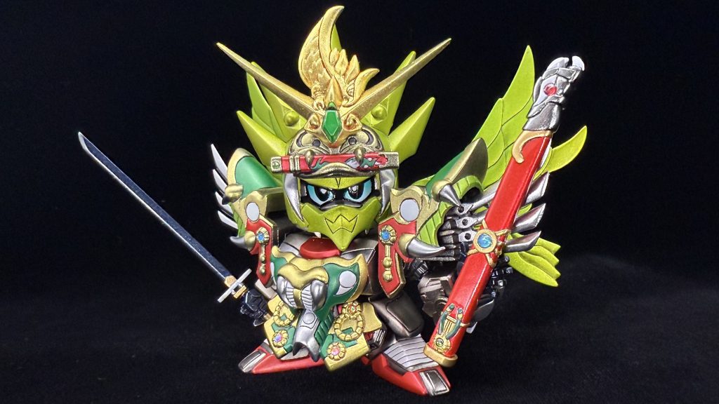 「神の雷により、我に力をー さあ千生どの、今こそ新しい力を!」超伐折羅曼蛇(スーパーバサラマンダー)と合体し、雷帝千生神将軍に。