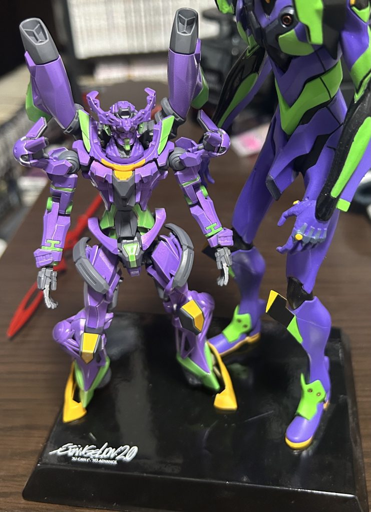 比べてみるともう少し調色しっかりすればよかったなと後悔、、ここまでご覧頂きありがとうございました（＾ω＾）