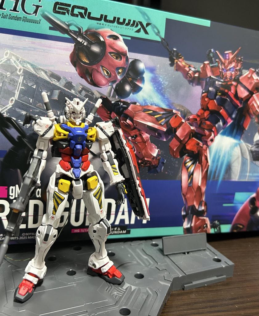 1/144白いガンダム(赤いガンダム)