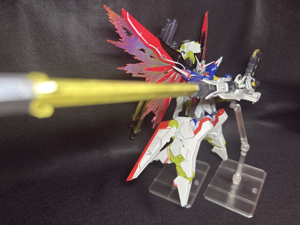 HG ディスティニーSpecⅡ ＆ ゼウスシルエット–3枚目/制作者：Kazuna