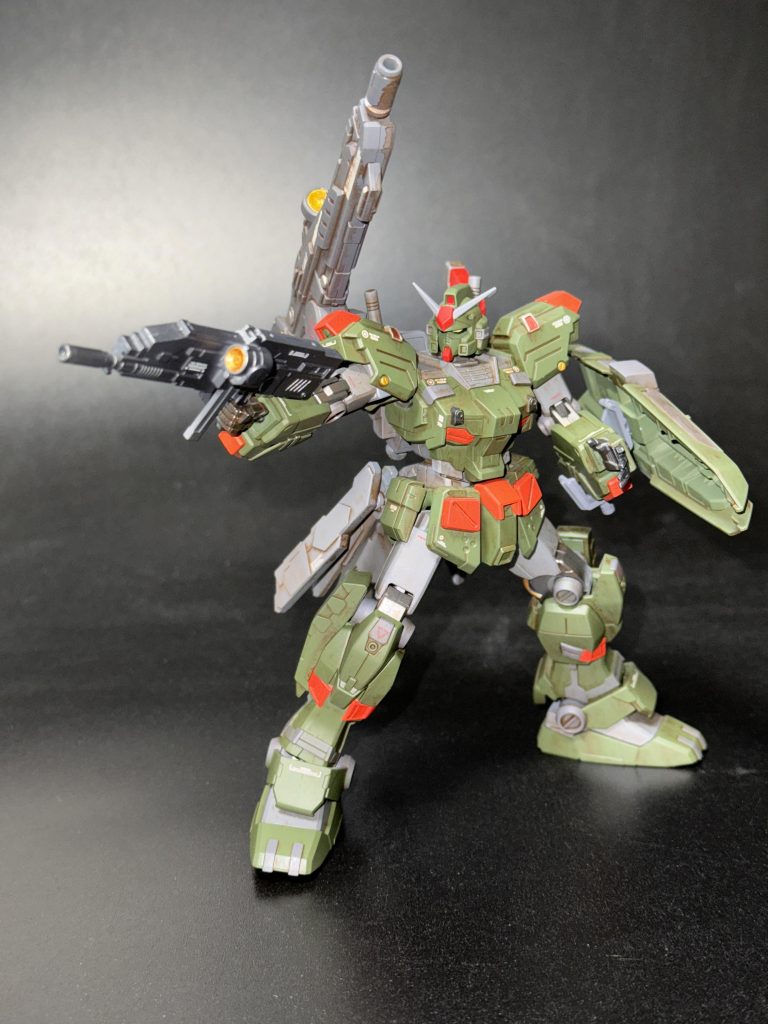 HGUC フルアーマーガンダム7号機–2枚目/制作者：秋風邪