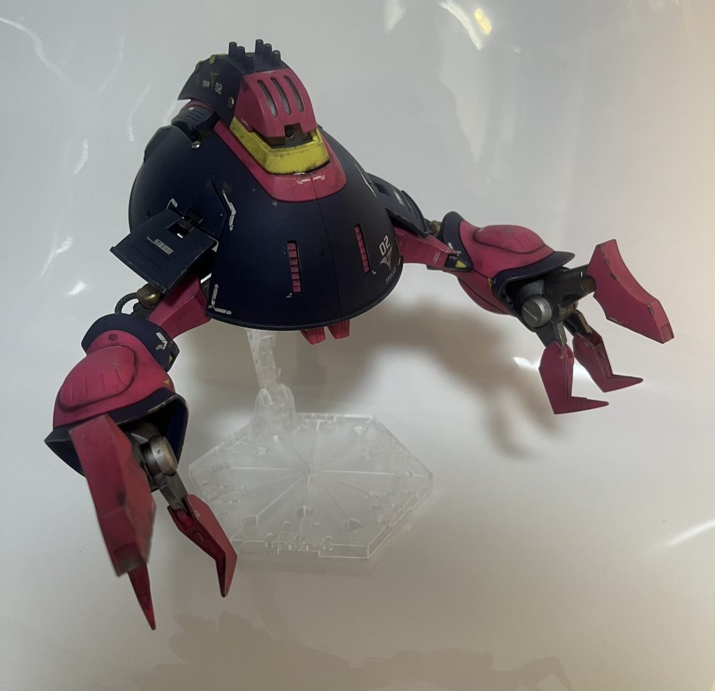 せっかくなんでMA形態もこの形態合理的かどうかイマイチ疑問が出ますが、でも可愛いならOKです。