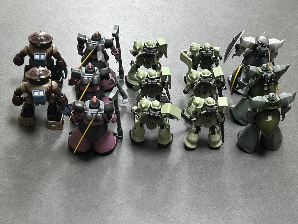 ジオン軍　カプセルアクション–3枚目/制作者：ペケペケ