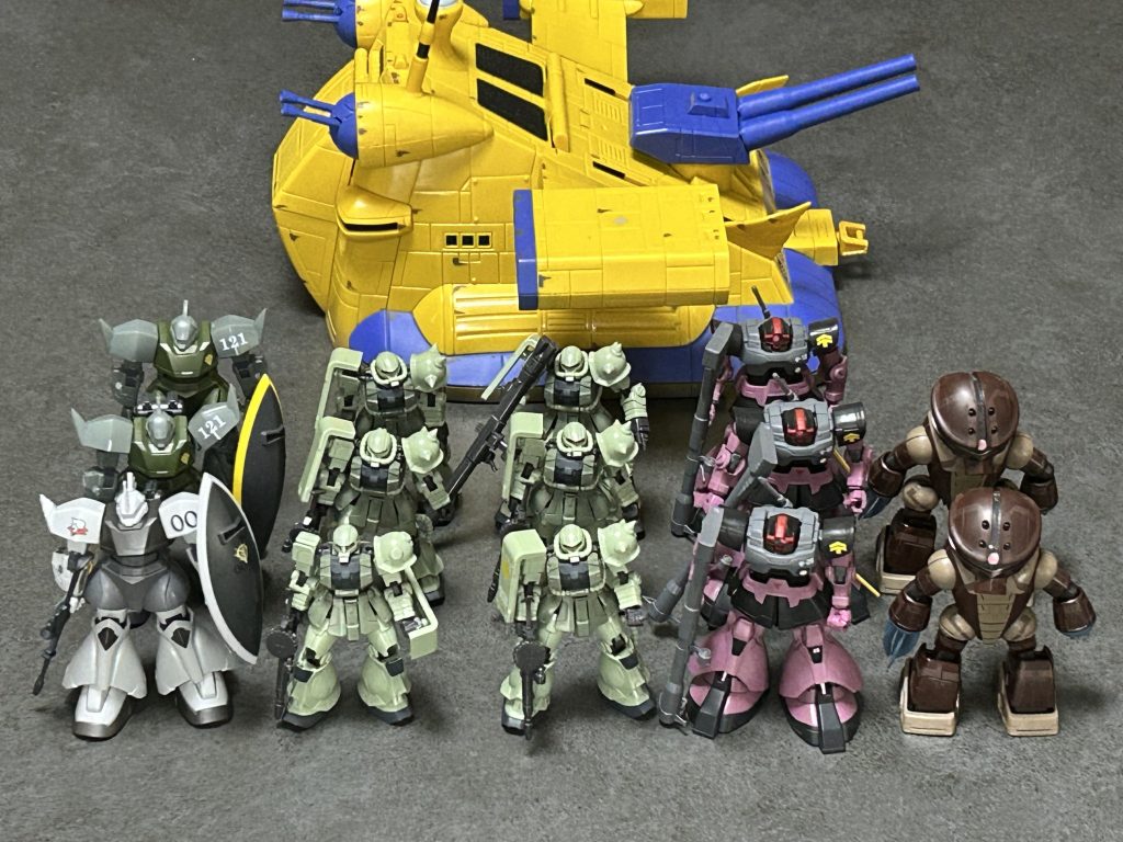 ジオン軍　カプセルアクション