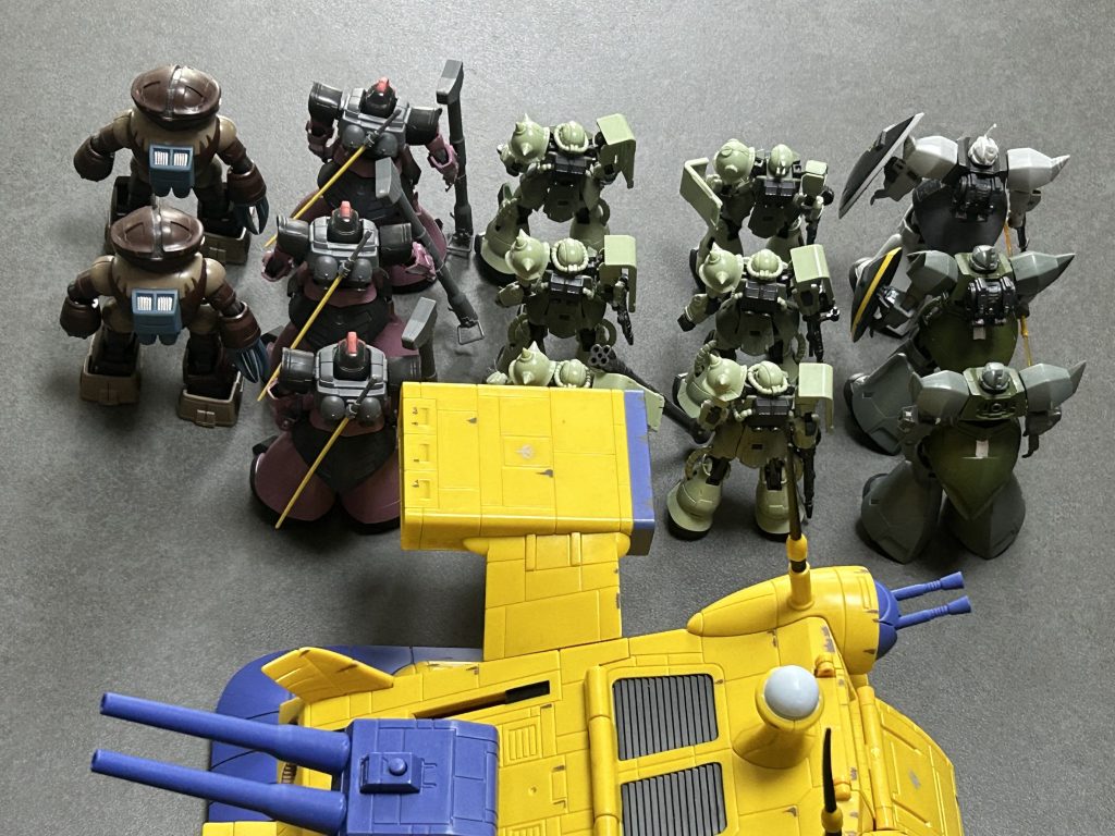 ジオン軍　カプセルアクション–4枚目/制作者：ペケペケ