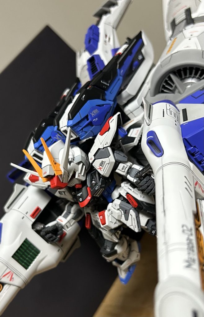 ミーティアもついでに全塗装。 