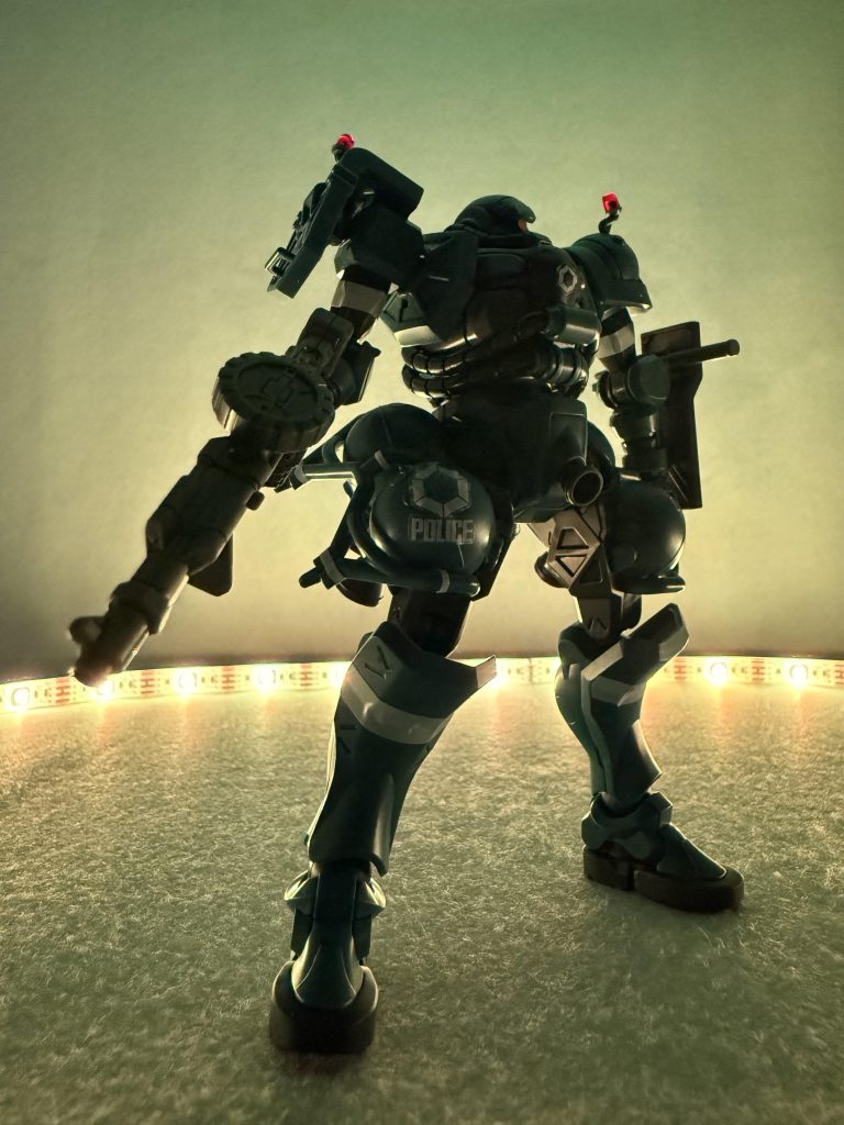 LEDライトアップのローアングルです。