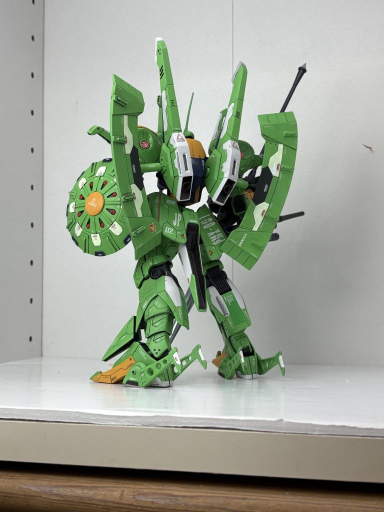 パラスアテネ2号機(モビルスーツ形態)–4枚目/制作者:にゃんこつ
