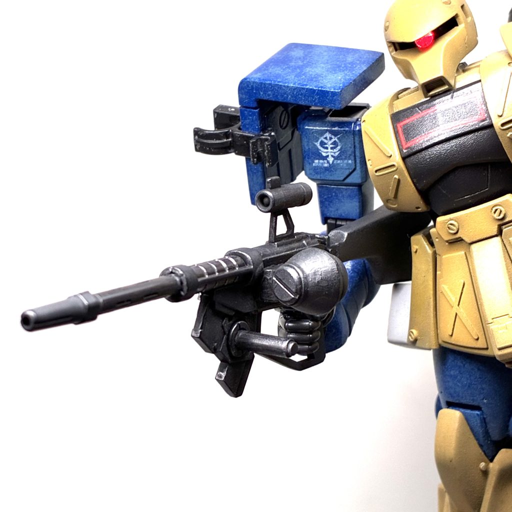 ザクⅠさんにモデルになってもらいました。この子も早く完成させないとな…