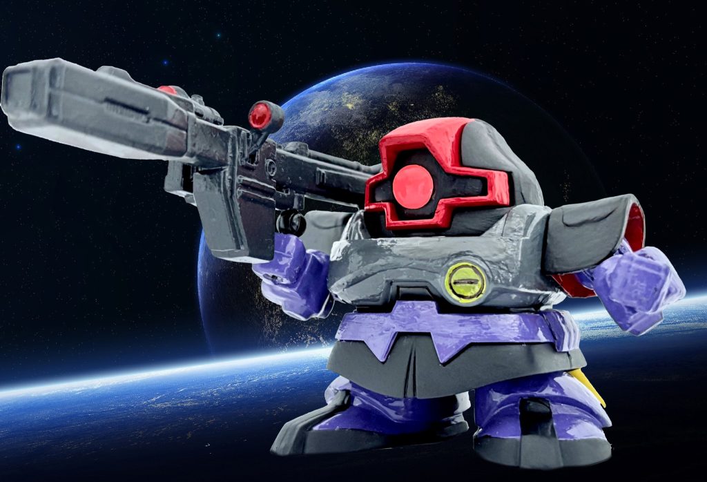 もちろんビームバズーカも装備できる。