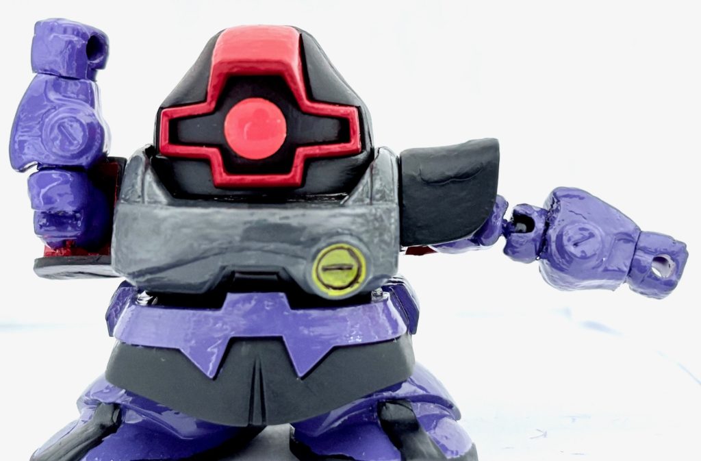 いつものようにボールジョイントを追加させることでより表情が付けやすくなった。