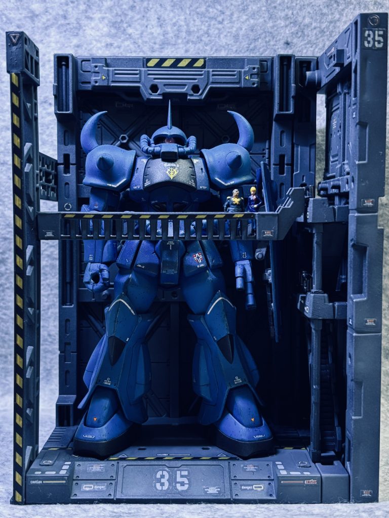 ランバ・ラル グフ　格納庫　ディスプレイ