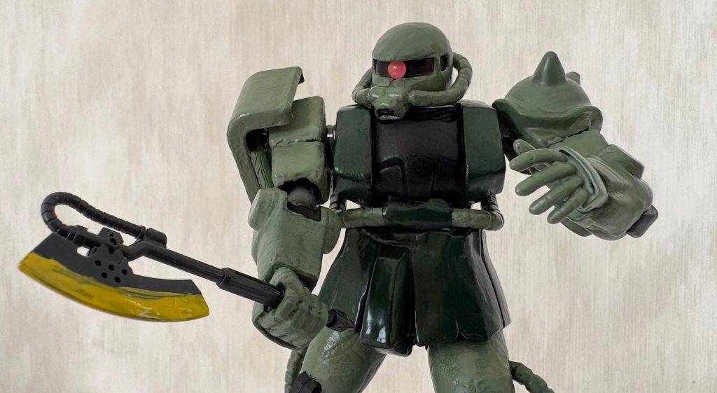 ヒートホークももちろん装備できる。